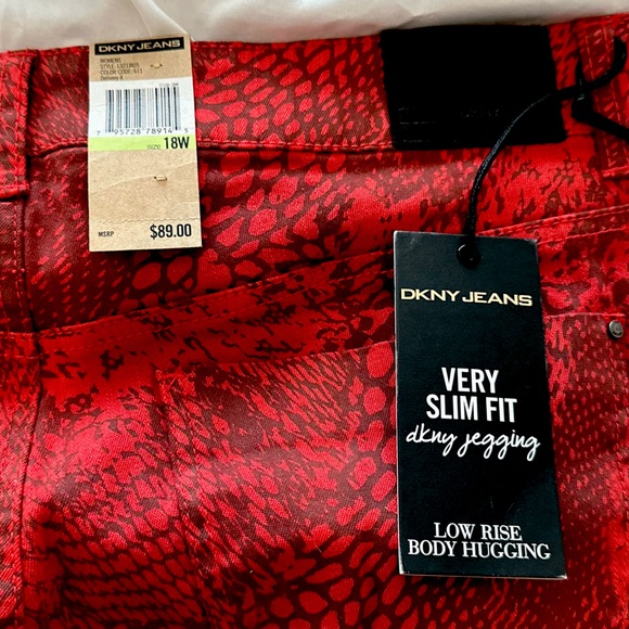 DKNY Jeggings 18W - Picture 3 of 4